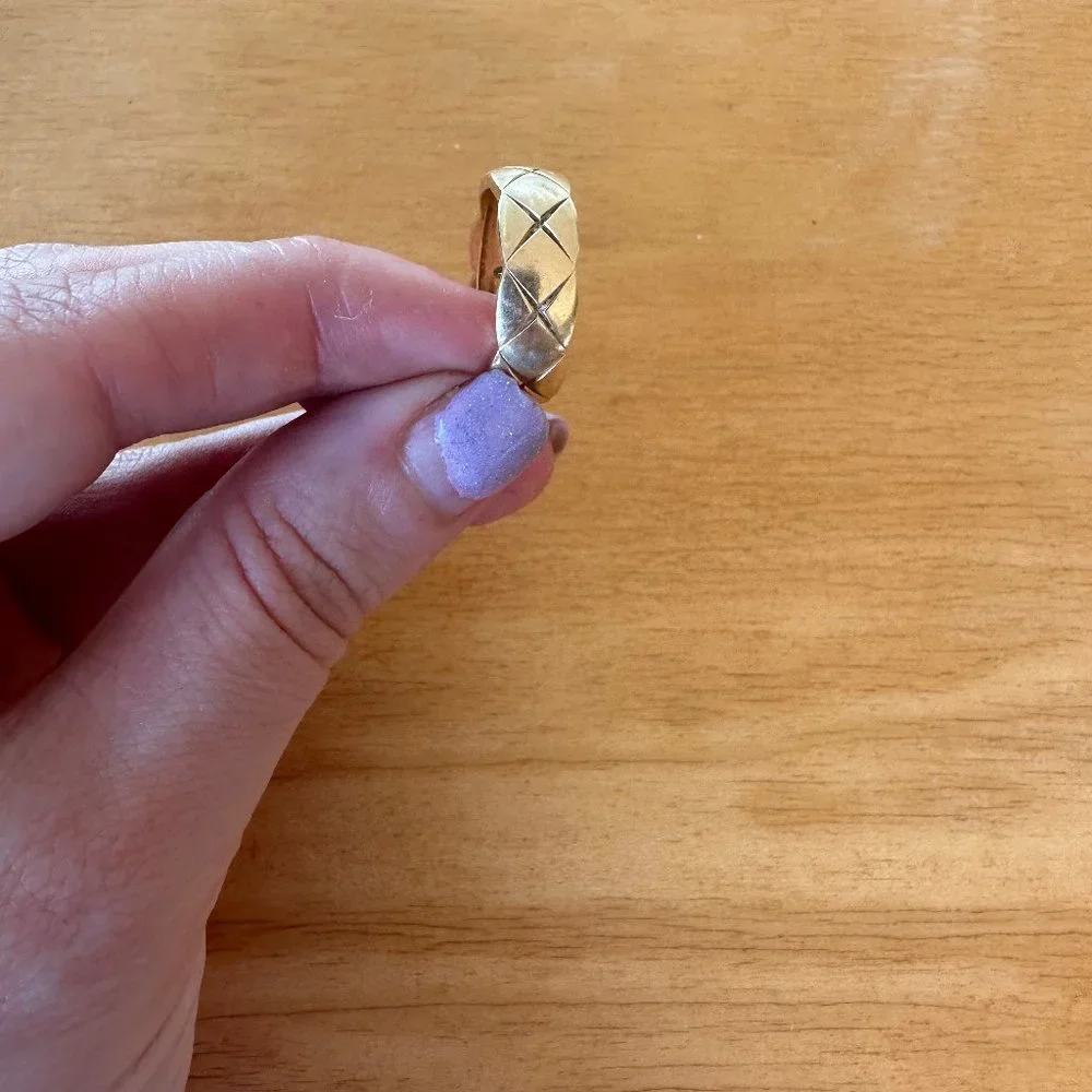 chanel rings and free chanel huggie - Picture 10 of 11